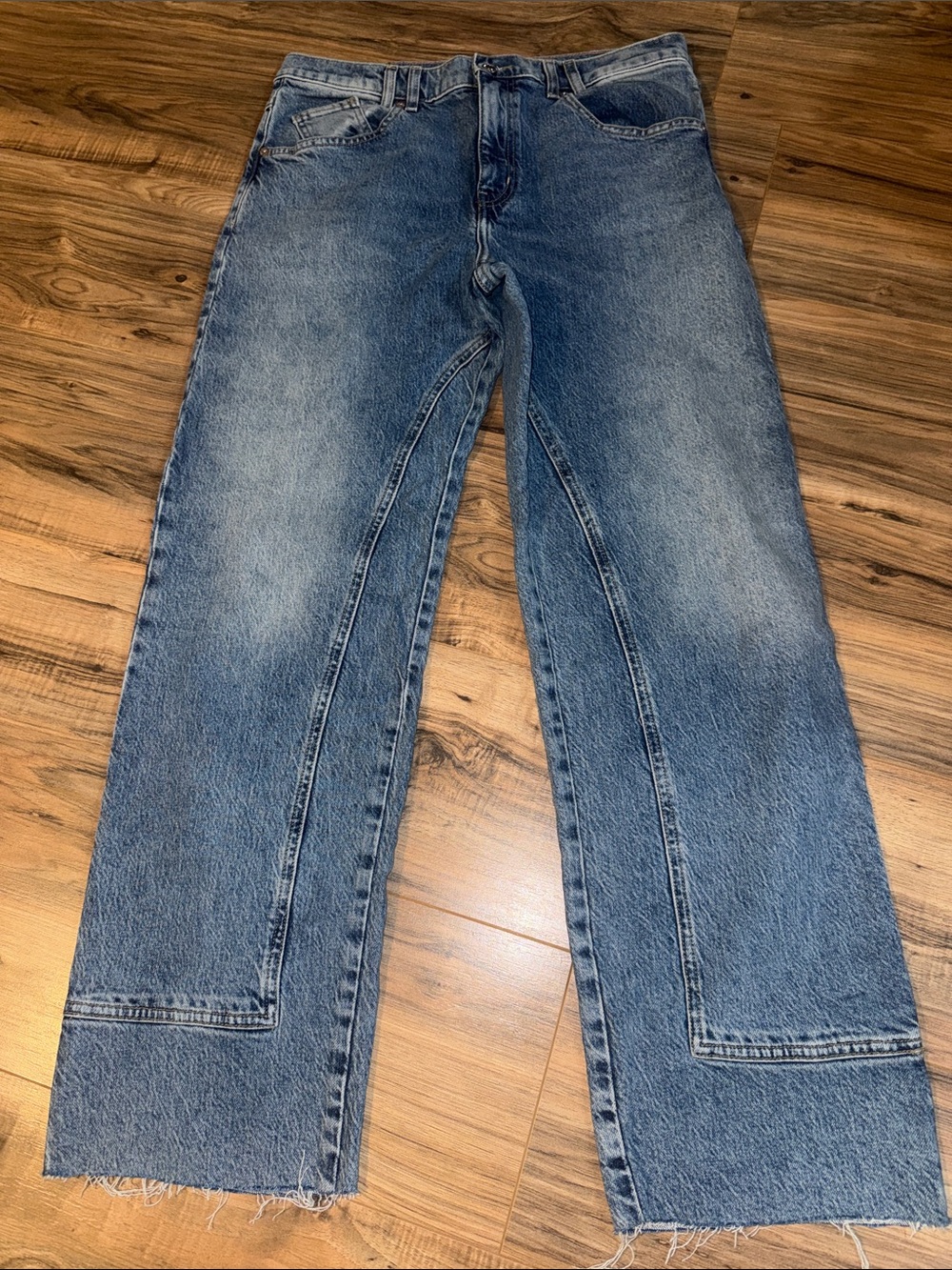 Free People We The Free Risk Taker High-Rise Straight Jeans 30